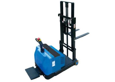 China 1000 Kg Max Load Capacity Pedestrian Pallet Stacker With Emergency Stop Switch for sale