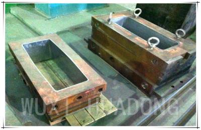 China Permanent Casting Machine Parts , 200kg Strip Graphite Casting Mold for sale