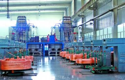 China Φ8mm Copper Rod 6strands Upward Continuous Casting Machine Annual Output 3000Ton for sale