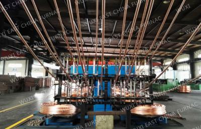 China 8-30mm copper rod upward continuous casting machine for copper rod make for sale