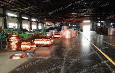 China Copper Rod  D17mm-D30 Upcasting Upward Continuous Casting Machine Annnual 2000MT for sale