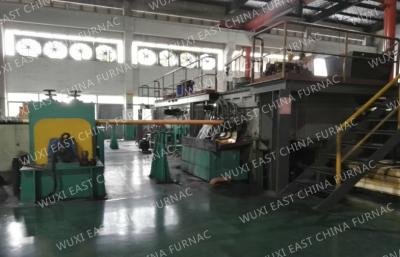 China 3 Strands Horizontal CCM Continuous Casting Machine For 95x25 Red Copper Pipes for sale