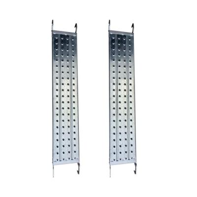 中国 galvanized ringlock scaffolding metal steel plank scaffold planks for scaffold 販売のため
