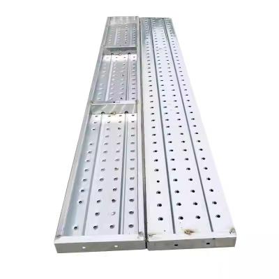 China Galvanized Steel Scaffolding Planks with Hooks, Guangzhou Manufacturer Galvanized Metal Construction for sale