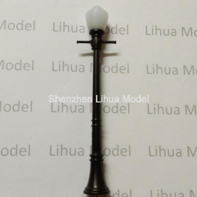 China 1：150 model lamppost--plastic yard lamppost,1:200 scale lamp,architectural model lamp,model material,model accessories for sale