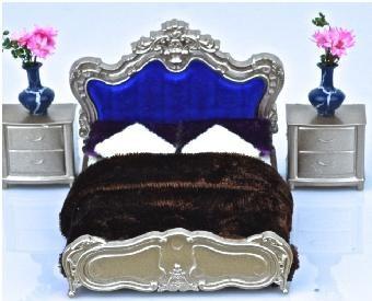 China miniature scale European bed 1:25--scale model beds,G guage   model furniture,architectural model accessories for sale