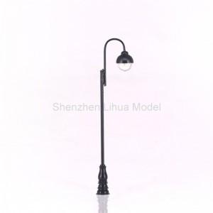 China model metal lamppost--ho steel light,scale yard lamp,metal lights, model lamppost,metal yard lights for sale