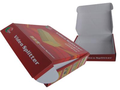 Chine Fournisseur d'emballage de boîte d'expédition en carton ondulé E-Flute plié sur mesure à vendre