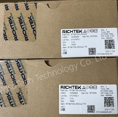 China RT9073A-25GQZ LDO Voltage Regulators 1A IQ 250mA Low-Dropout Linear Regulator en venta