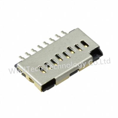 China 105162-0001 Memory Card Connectors 1.45H MICRO SD HEADER WITH D/C PIN for sale