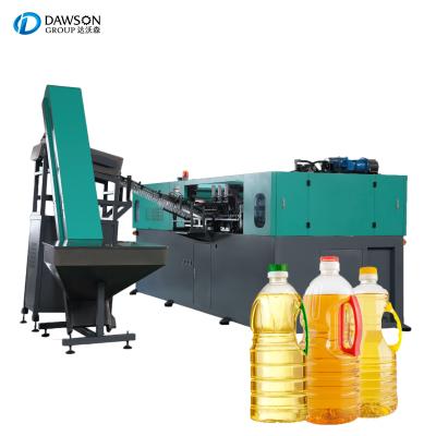 China Automatic Plastic Thermoforming Moulding Machine PET Bottle Jar Blowing Water Oil Shampoo for sale