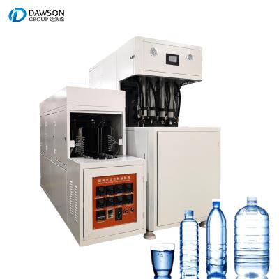 China PET Blowing Moulding Machine Round Semi Automatic Shampoo Water Bottles for sale
