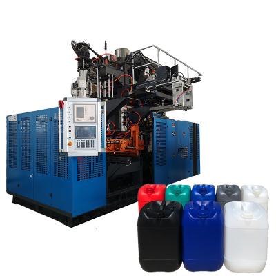China Single Station Plastic 25l Jerry Can Blow Molding Machine Pp Pe Bottle Extrusion Blow Molding Making Machines for sale