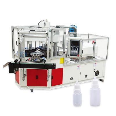 China El plástico de Eyedrop embotella la fabricación una inyección del paso de la máquina del moldeo por insuflación de aire comprimido en venta