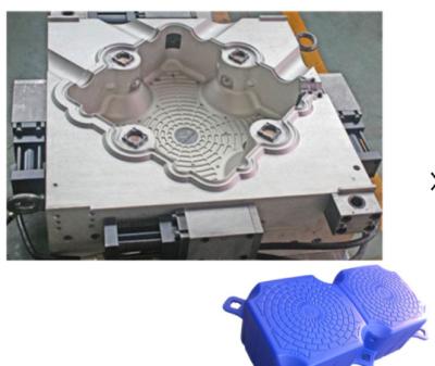 China Plastic Traffic Barricades Production Line Blow Molding Machine for sale