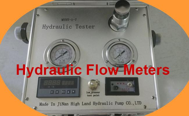 digital hydraulic flow gauge