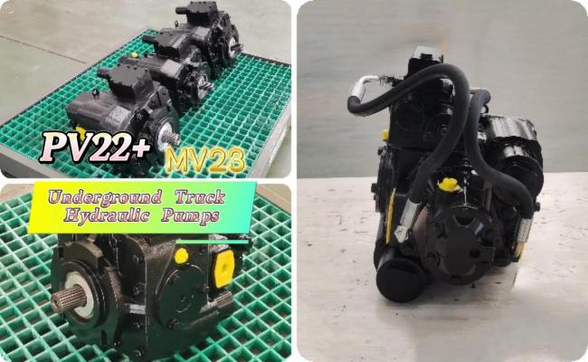 Hydraulic control piston pump