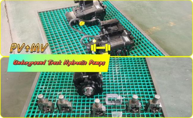 Piston pump for mining