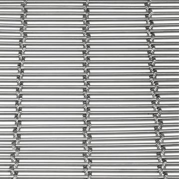 Cable metal mesh with two 3mm cable mesh.