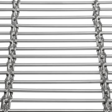 Cable metal mesh with three 3mm cable mesh.