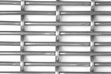 Crimped wire mesh with 1 warp wire.
