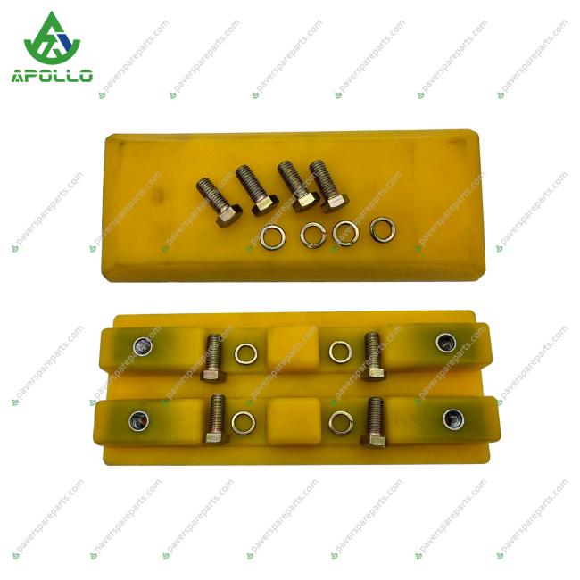 APOLLO Poly Track Pad With Screw Holes 2411112 front view
