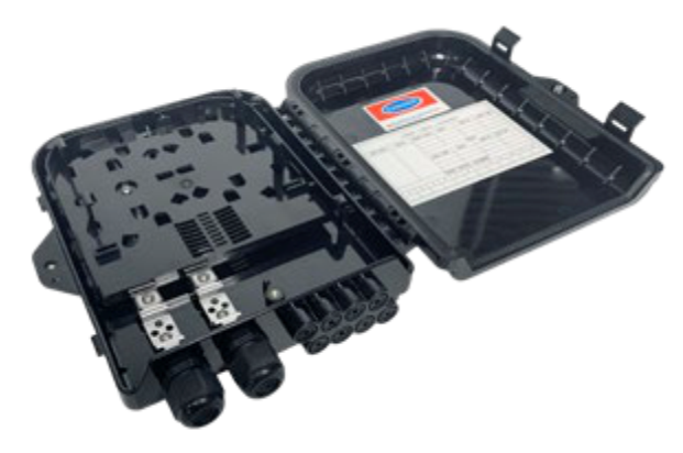 Fiber Termination Box ZCFTB-08H Side View