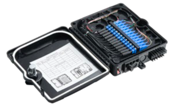 Fiber Termination Box ZCFTB-12B Internal View