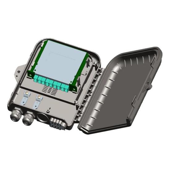 Technical diagram of fiber optical terminal box