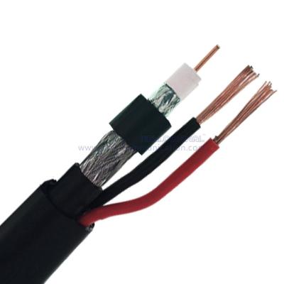 China RG6/U 2C 18AWG Common Coaxial Cable and Wire for CCTV Cable, Data Cable, Communication Cable for sale