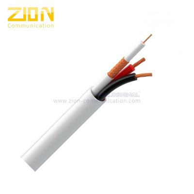 China Composite Cable 24 × 0.20mm CCA Power CCTV Coaxial Cable for Digital Video for sale