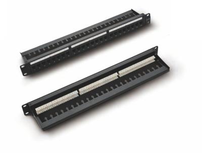 China UTP Cat6 Patch Panel 24/48 ports for Rack , Date Center Accessories , from China Manufacturer - Zion Communiation for sale