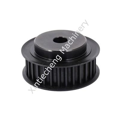 China 20 Tooth Double Flange Aluminum Timing Belt Pulley Power Transmission Components for sale