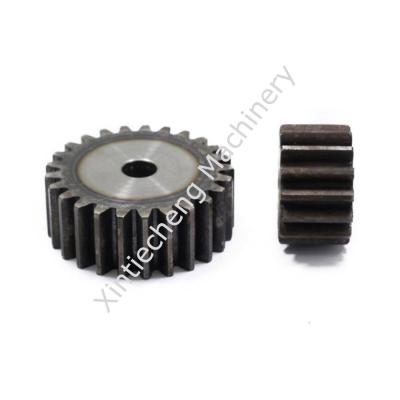 China Precision Turning High Precision Gears Hobbing Spur Grey Steel for sale