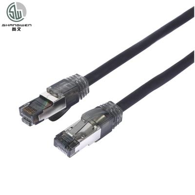 China Rj45 Conexión a red LAN Cable 1000ft Cat8 FTP UTP SFTP Cordón de parche Ethernet Cable en venta