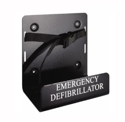 China 90 Degree Metal AED Wall Mount Bracket Black / Green Customization Available for sale