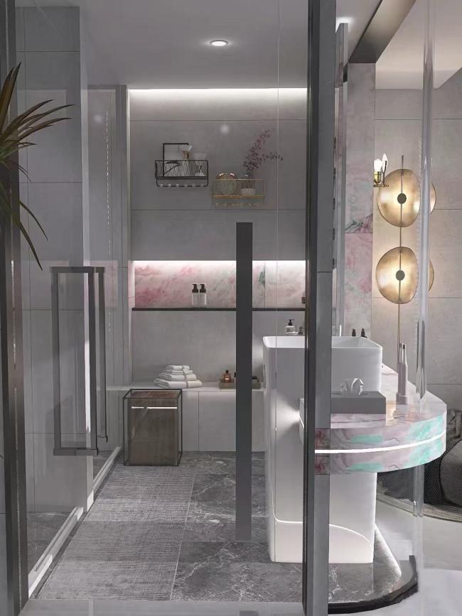 Popula Design Marble Tiles - Premium interior building material showcasing elegant marble patterns and finishes