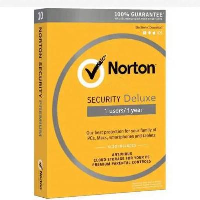 Chine Norton Security Deluxe Online Download 1 PC la livraison prête d'email de logiciel d'antivirus de 1 an à vendre
