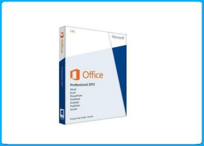 China Genuine Ms Office 2013 Retail , Microsoft Office Retail Version DVD Activation for sale