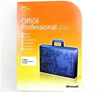 China Genuine Microsoft Office Retail Box , International Microsoft Office 2010 Retail Box for sale
