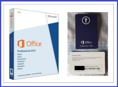 China Llave del producto del profesional de MS Office 2013, versión completa dominante de la venta al por menor de la oficina 2013 en venta