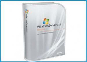 China 100% Genuine Microsoft Windows Server 2008 R2 Standard Retail Pack For 5 Clients for sale