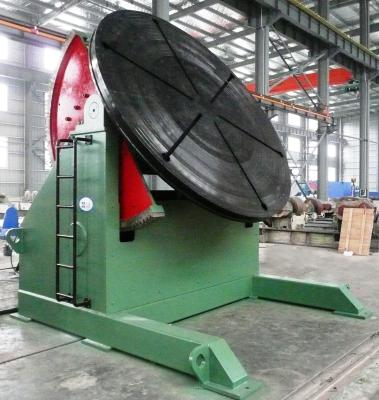 China 20 Ton Pipe Welding Positioner Rotary Table Frame Structure Tank Clading for sale