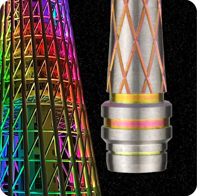Double ring base design of Emyth SUMMIT darts
