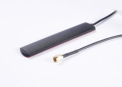 China Adhesive High Gain GSM Antenna 3M Cable Sma Male Connector With Blade Flat Patch for sale