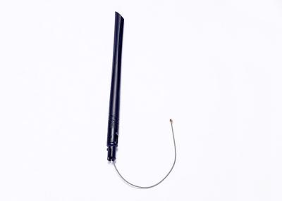 China Black 2.4G Wifi Receiver Antenna 50 OHM Impedance With IPEX Connector for sale