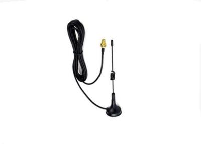 China 2G Black GSM GPRS Antenna Indoor Magnetic Mount Sucker 50 OHM Impedance for sale
