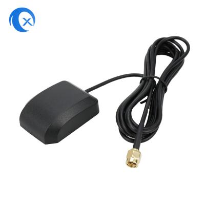 China SMA Male Connector 28dBi External GPS Active Antenna for sale