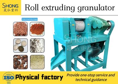 China Cadena de producción seca del fertilizante de la prensa del rodillo forma irregular de las pelotillas de 10m m en venta