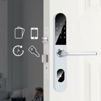 China 300mm Sliding Door Smart Lock AAA Alkaline Bluetooth Sliding Door Lock for sale